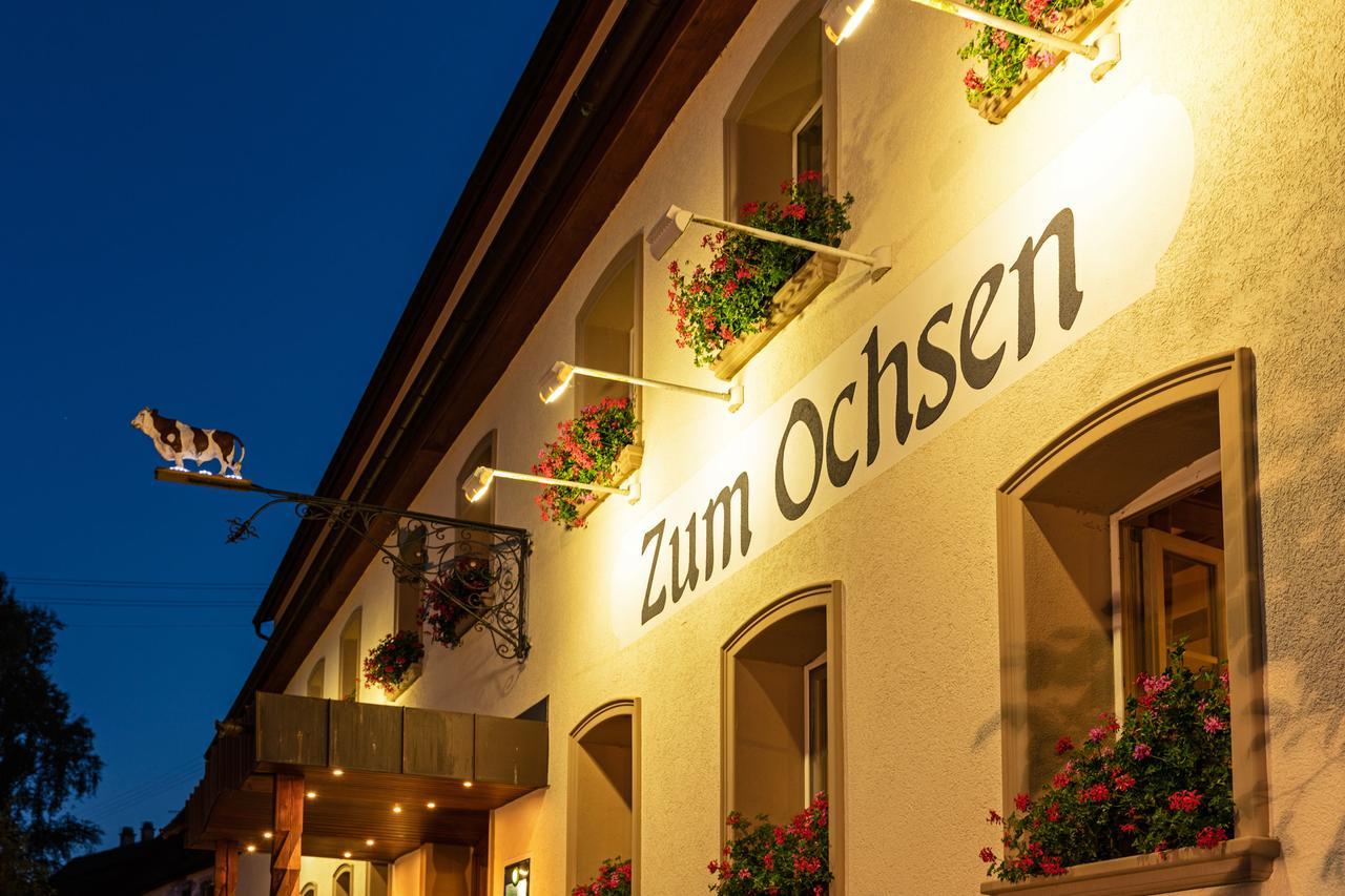 Gasthof - Hotel Zum Ochsen Gmbh Berghulen Dış mekan fotoğraf